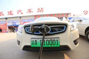 China's electric car, change in global oil demand