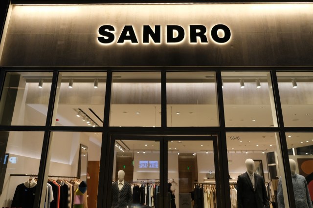 Sandro Secondhand clothing brand