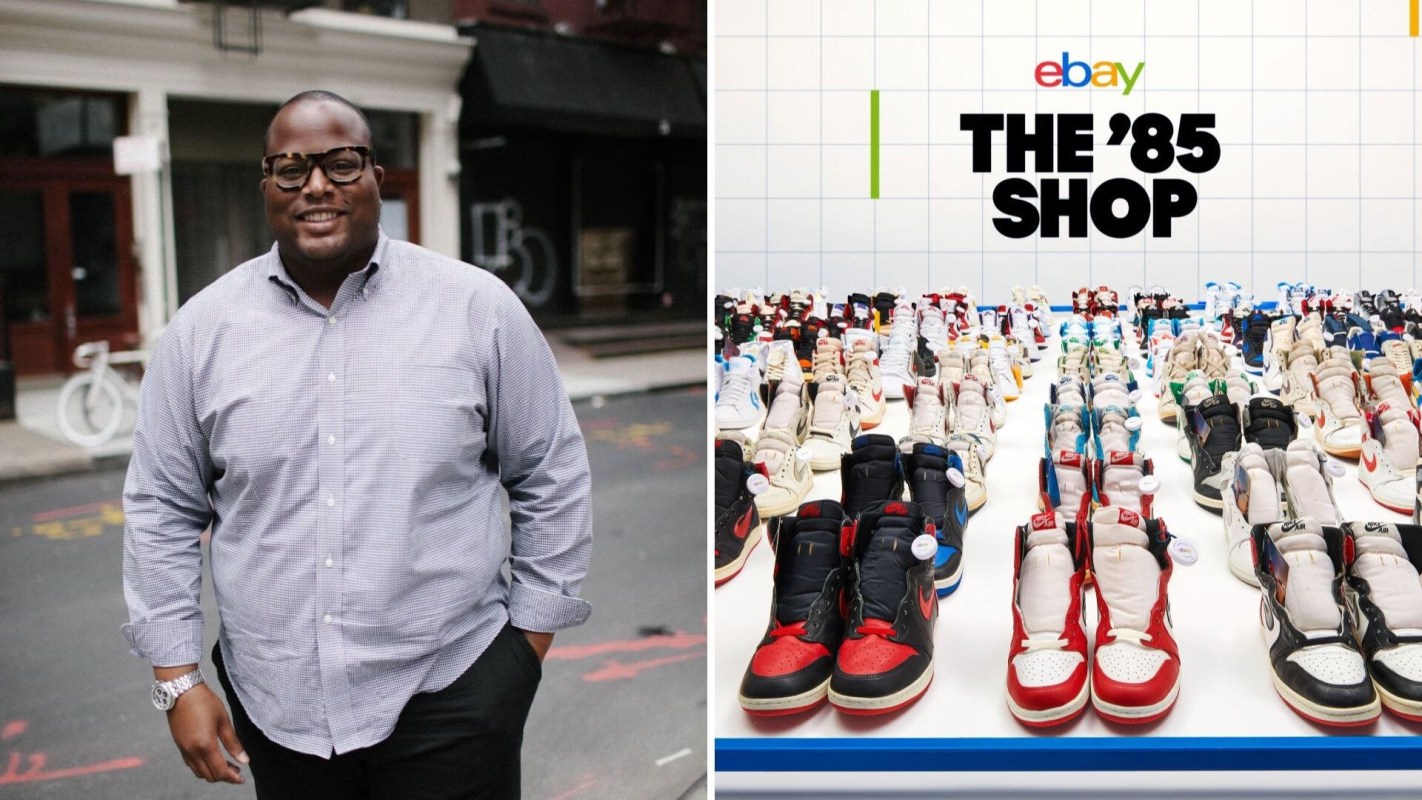 Former sneakerhead now leads eBay's sneaker