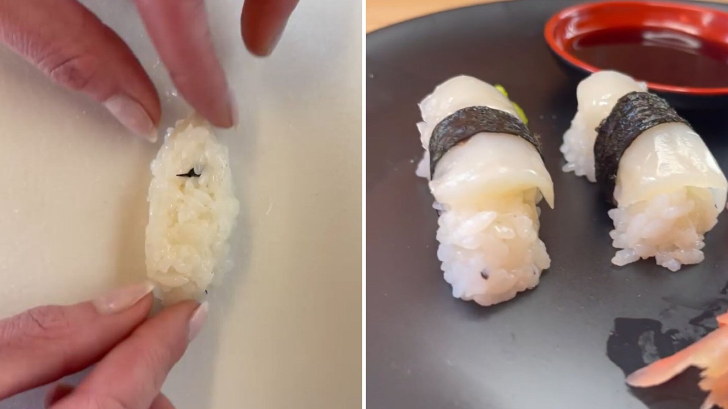 sushi out of mushrooms, Aqua Cultured Foods