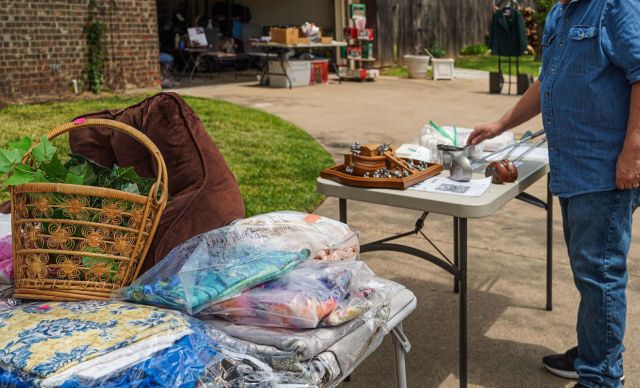 Tom Ford jackets at an estate sale