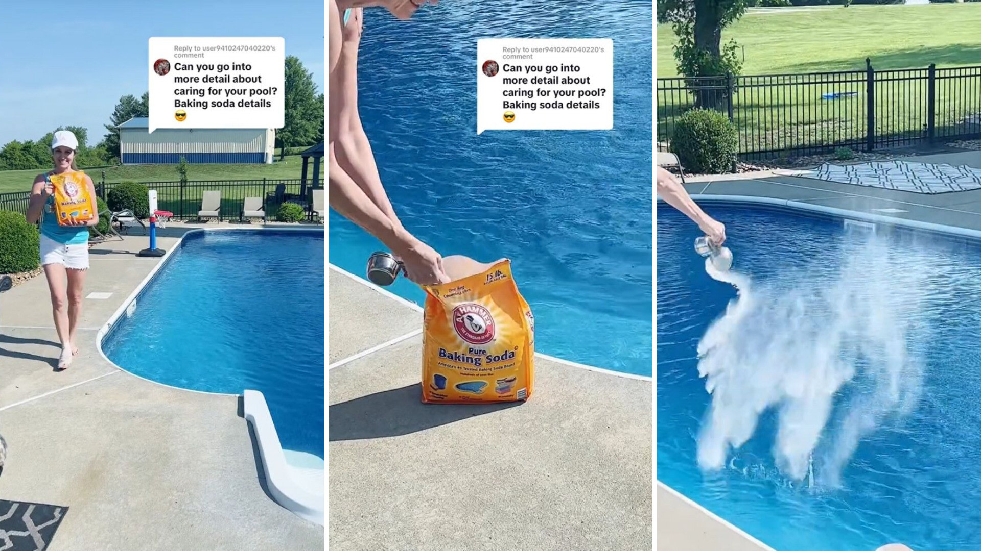 Homeowner reveals money-saving hack to for keeping your pool clean ...