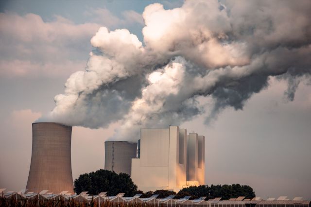 Retired coal plant