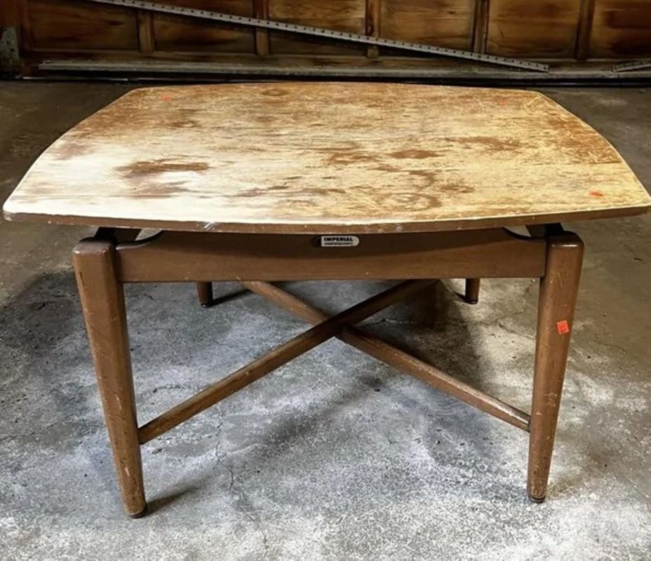 Vintage table, restored table