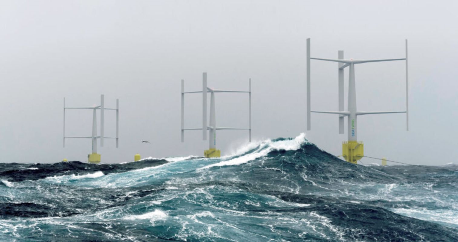 SeaTwirl designs innovative offshore wind turbines