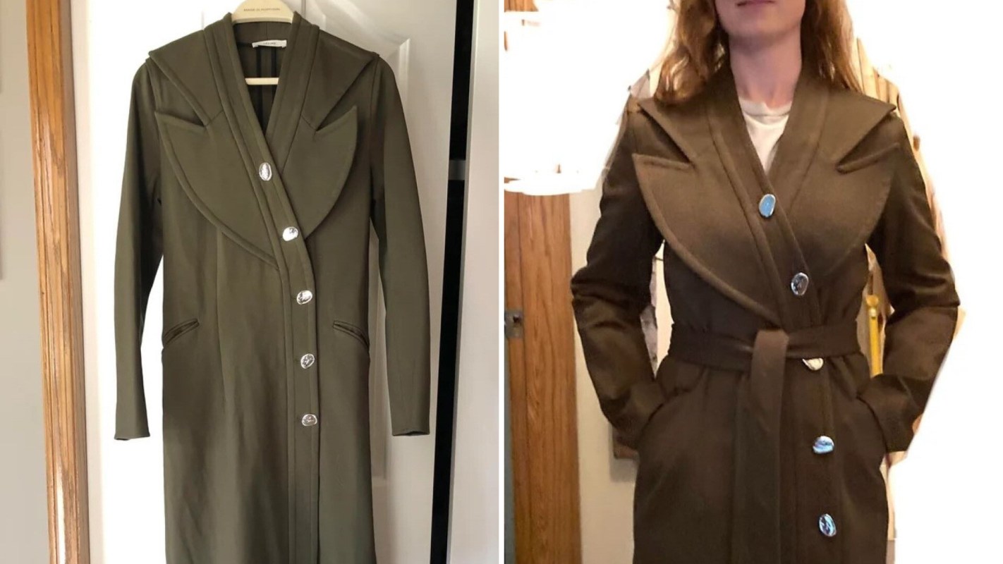 Celine designer coat