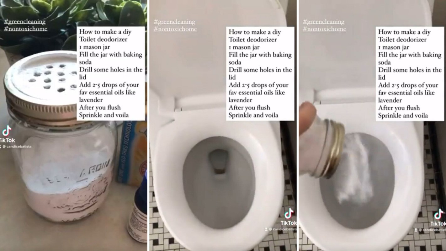 Bathroom air freshener, hack for covering up nasty bathroom smells