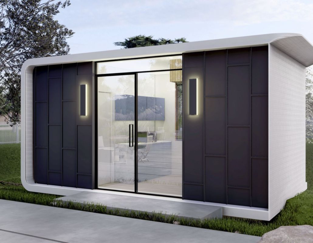 3D-printed homes made from recycled plastic
