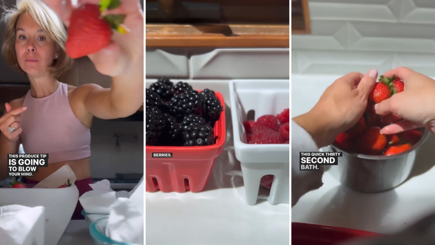 Instagrammer shares unreal hack to keep berries fresh