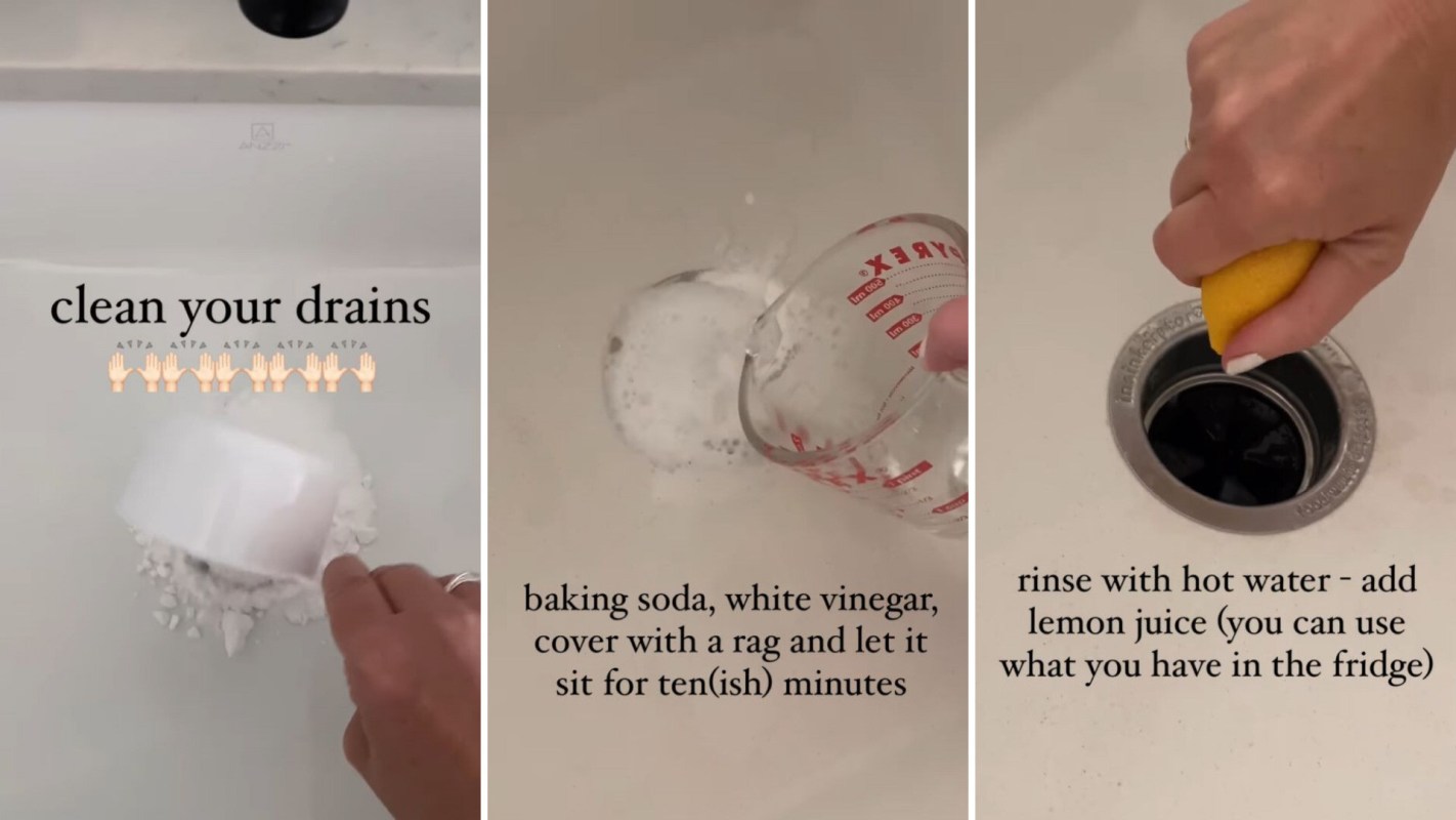 Genius hack to naturally clean dirty drains with 2 household ingredients