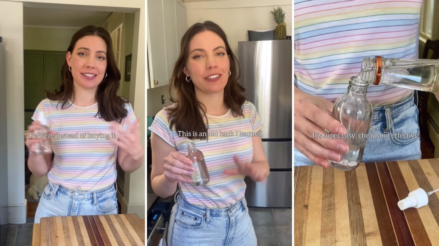 DIY expert shares her genius hack for making homemade Febreze