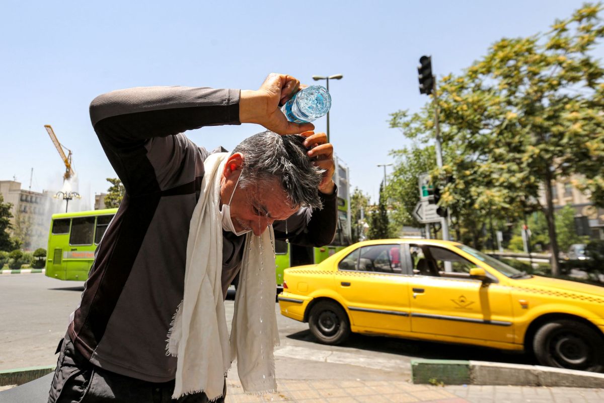 Iran temperatures exceeding 123 Fahrenheit