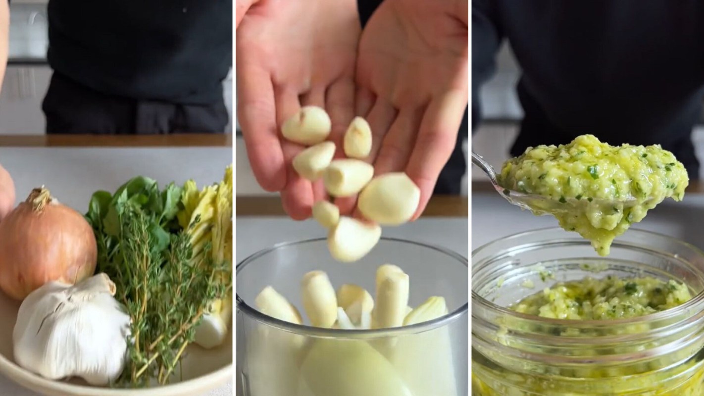 Leftover food, 'amazing' hack that transforms browning garlic into a useful kitchen staple