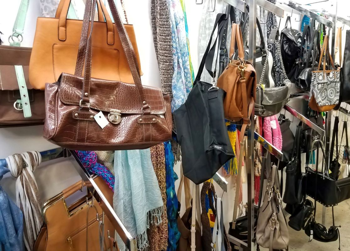Coach purse, Thrift store with the original Coach tag