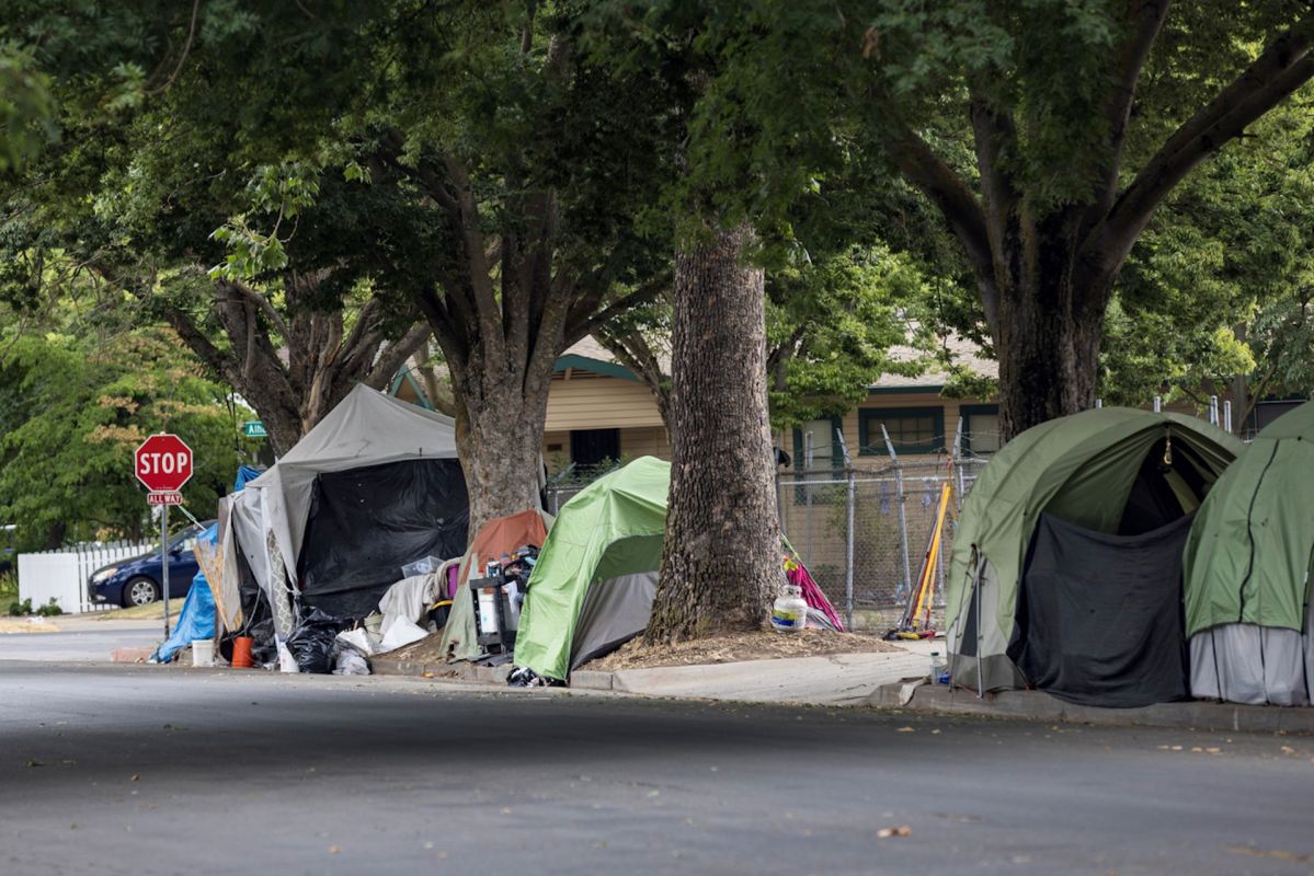 "It belongs to the public. And they (unhoused people) should have the right to stay on public property.”