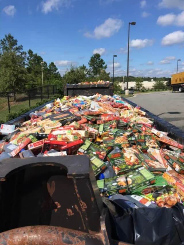 Grocery store waste