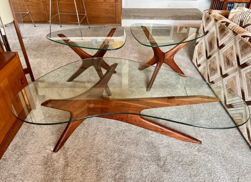 Secondhand furniture, Adrian Pearsall tables