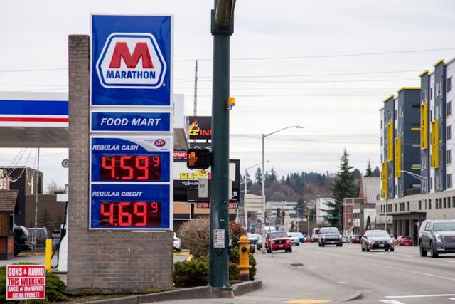 The map reveals which state gas is currently the most expensive in.