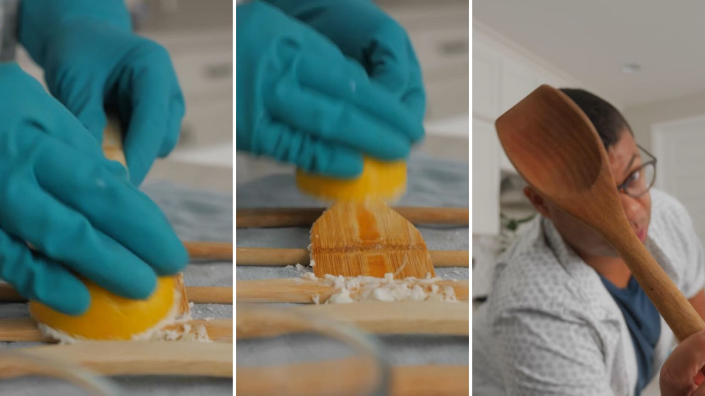 This hack could actually damage your wooden utensils or cutting boards.