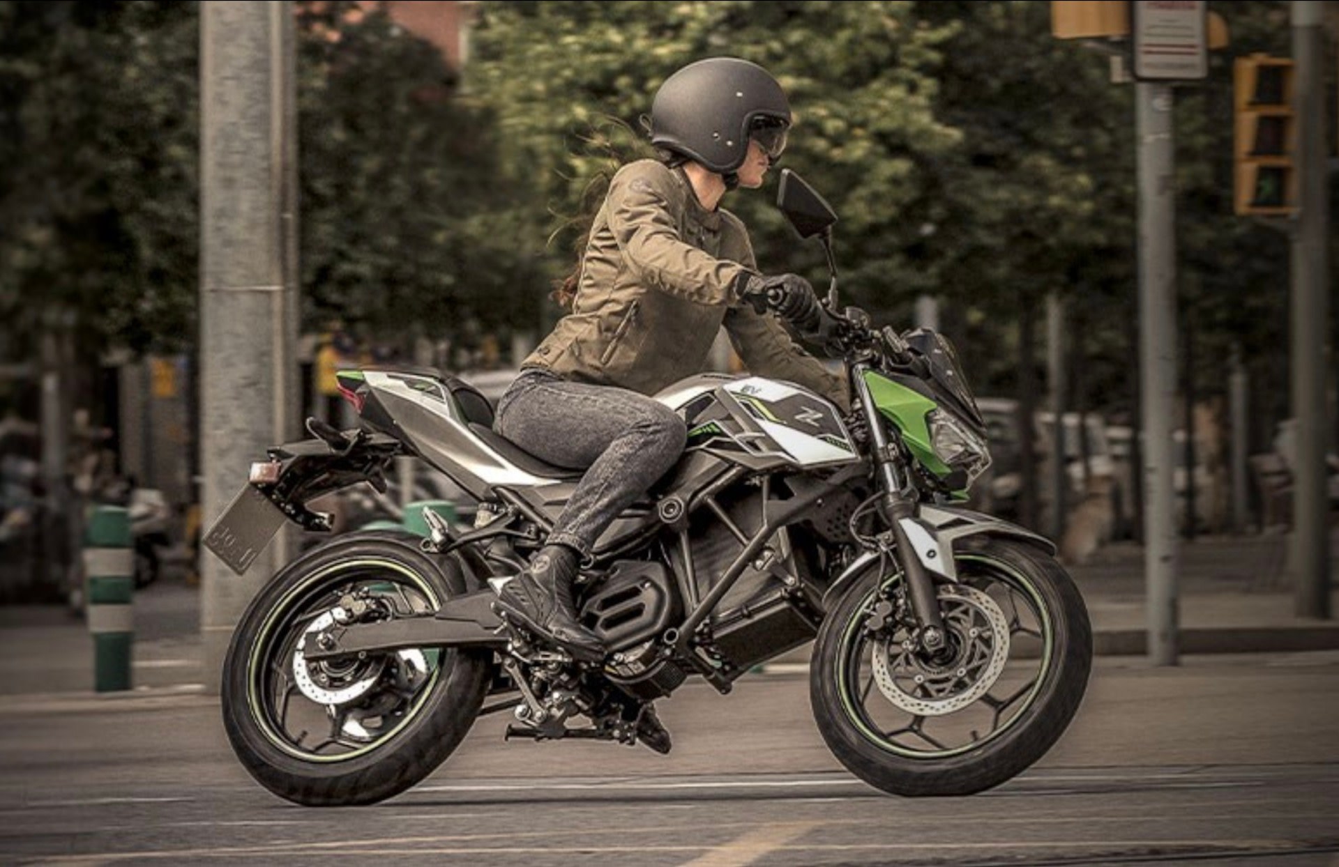 Image showcasing Kawasaki sparks debate after revealing specs of its first-ever electric ...