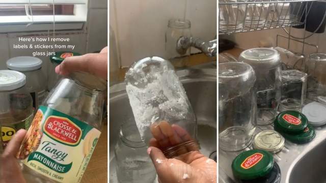 “I use them to store fresh and dry produce like carrots, peaches, beans, and for decor."