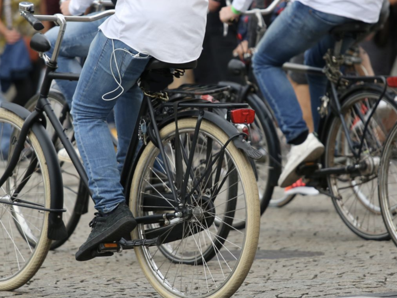 Ride a bike instead of driving