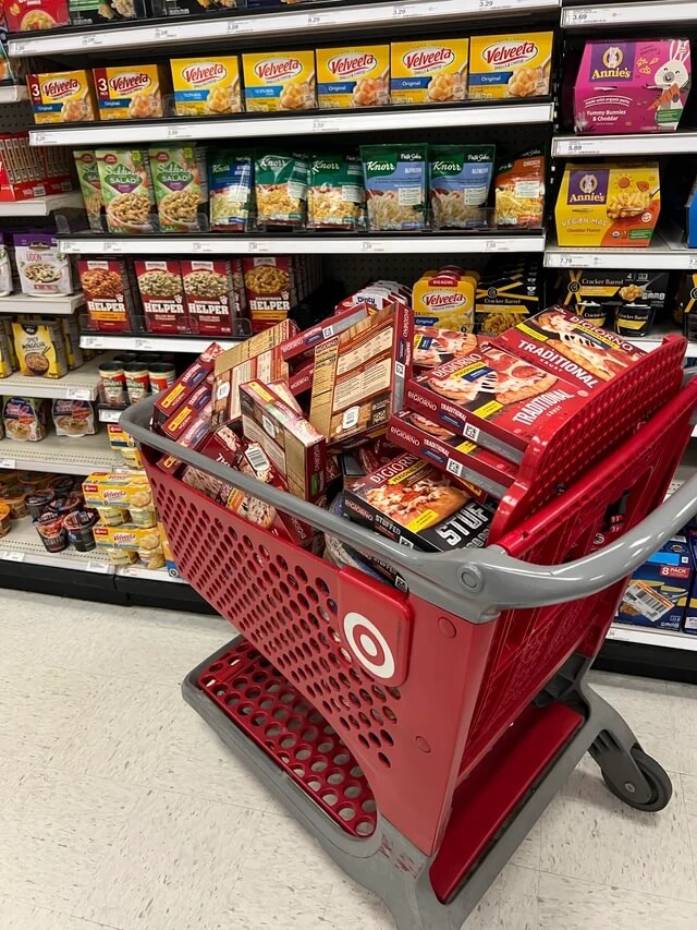 Target employee sparks fury online after sharing photos of carts full