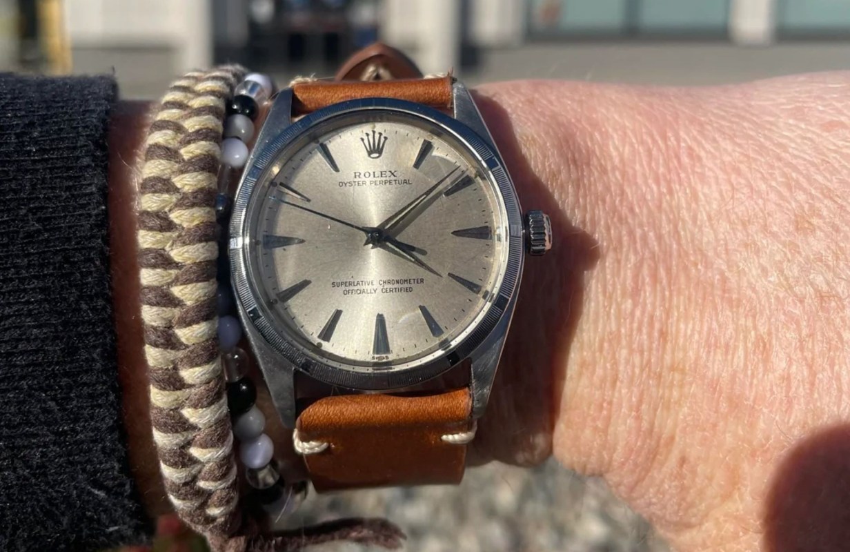 “I thrifted this watch a few months back..."
