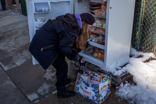 Community fridges get food to people who need it and help fight the overheating of our planet at the same time.
