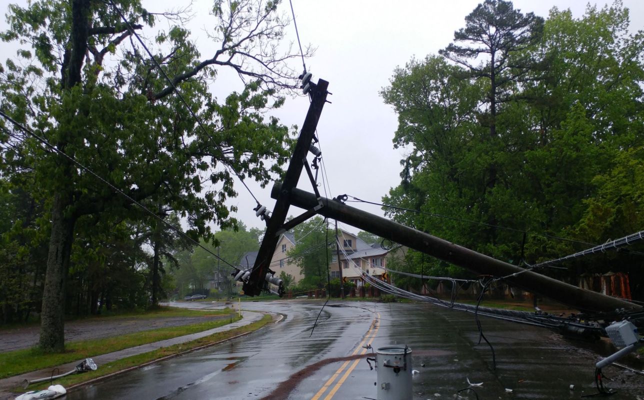 The storm has led to 750,000 utility customers losing power.