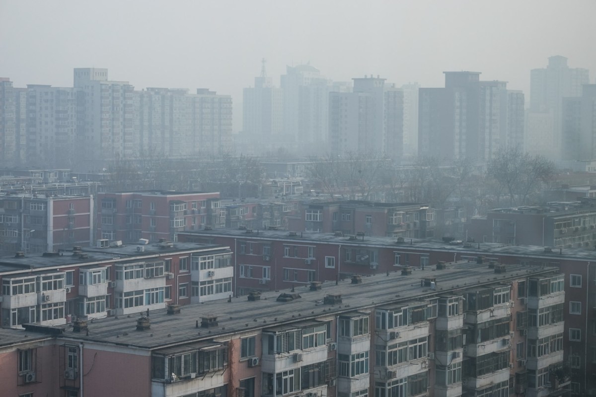 Chinese authorities warned residents to stay inside and avoid outdoor activities in late 2023.