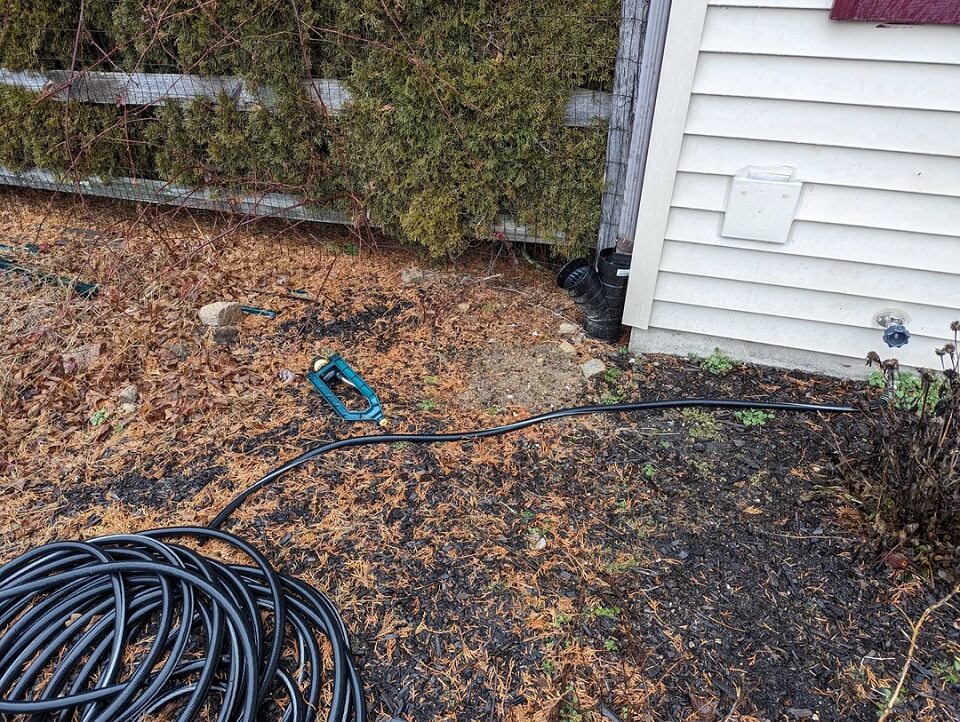 "Given today's storm on the East Coast, here's how my rain gardens are holding up so far."
