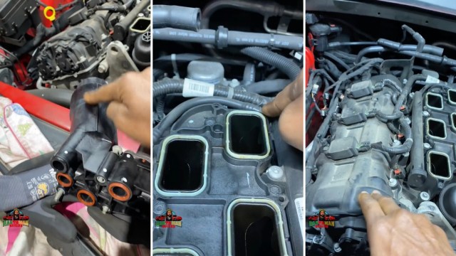 "It's for weight reduction to make it faster while it’s on its way to the junkyard."