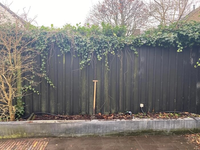 "It will destroy your fence."