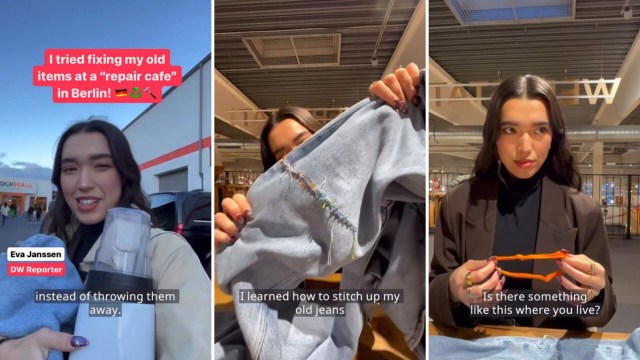 "I wanna fix these things instead of throwing them away, but I don't have the skills."