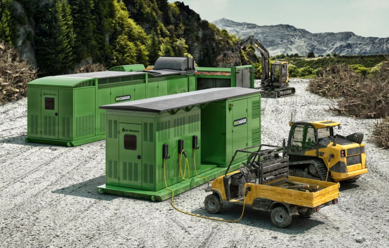 The largest version can create "enough electricity to recharge at least four machines at night" when deployed at a work zone.