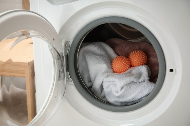 Like softener or dryer sheets, dryer balls help to soften your clothes and reduce static cling as they fall about the dryer.