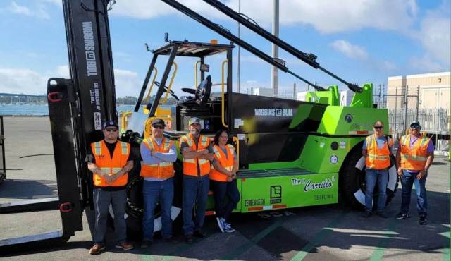 "SSA Marine is proud to partner with the Port of San Diego to demonstrate the potential of zero-emissions equipment."