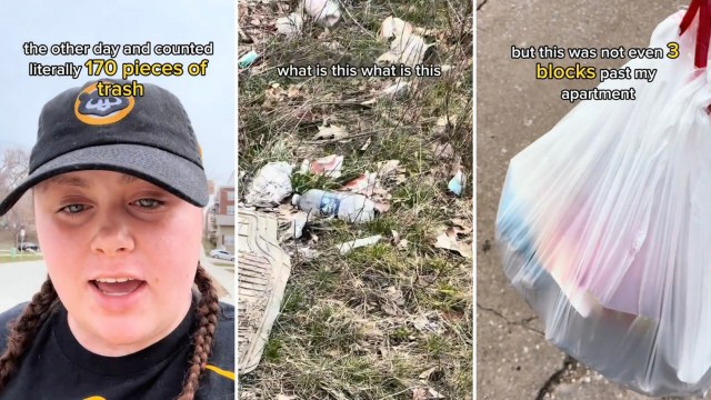 "It was just bothering me, so time to pick it up."