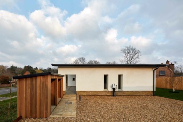 "The challenge was to create a home using earth as the primary building material."