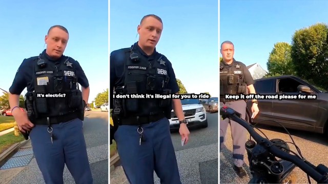 The comments illustrate the confusion that police officers and citizens alike have around rules for e-bikes.
