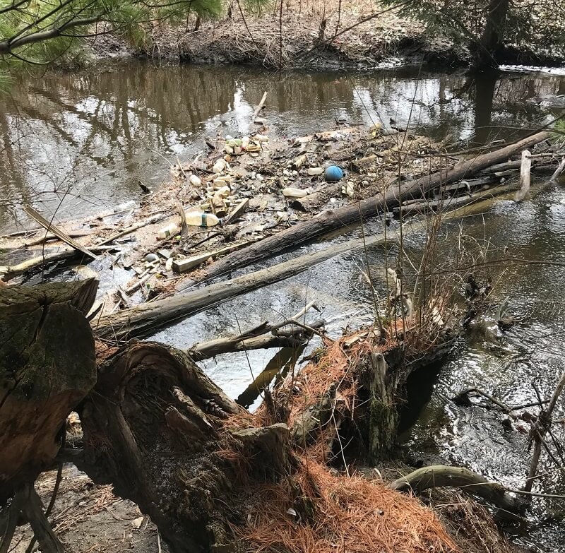 "If this is just what collects in the creeks, I can only imagine what landfills look like."