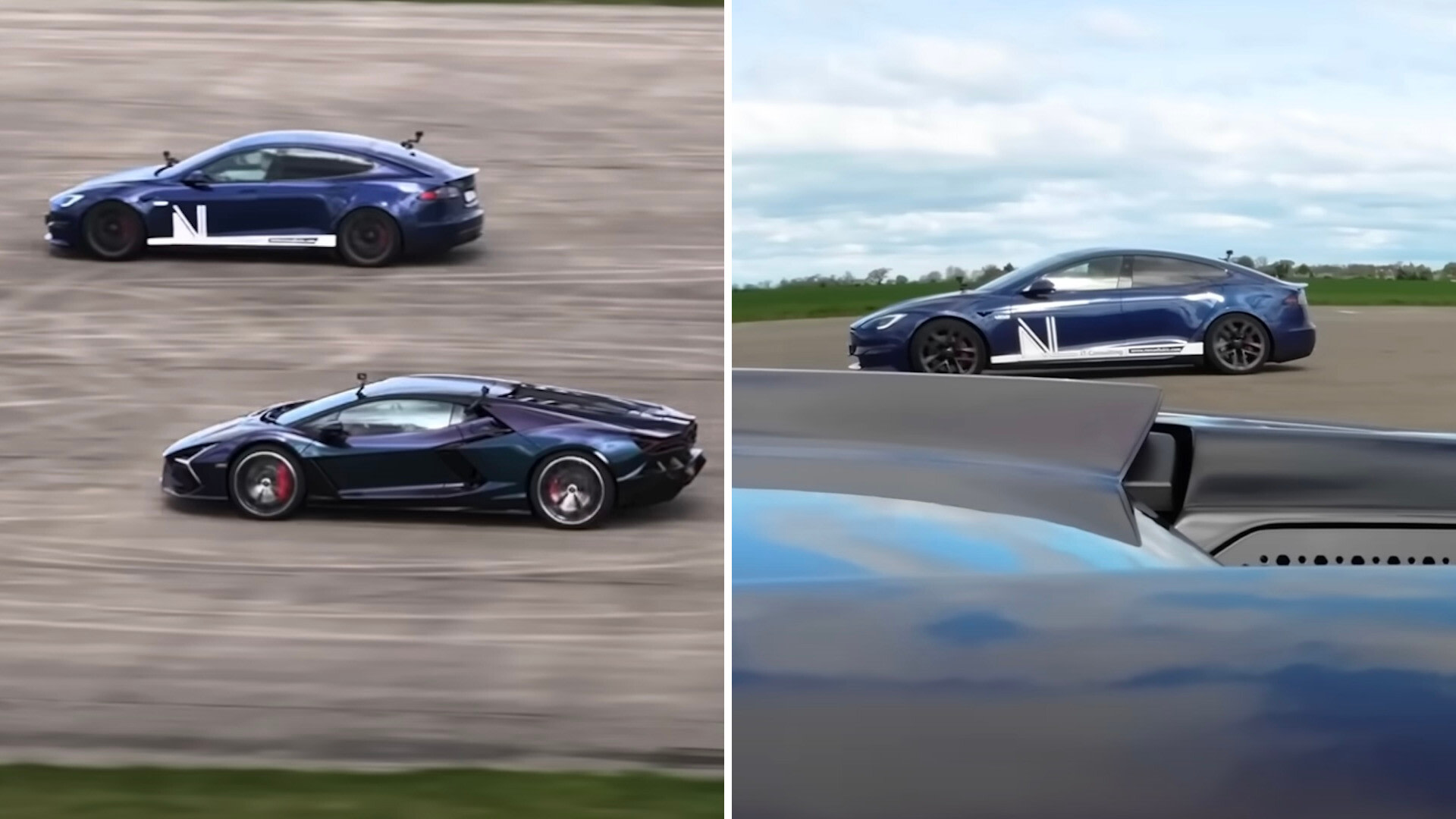Tesla vs supercars hotsell