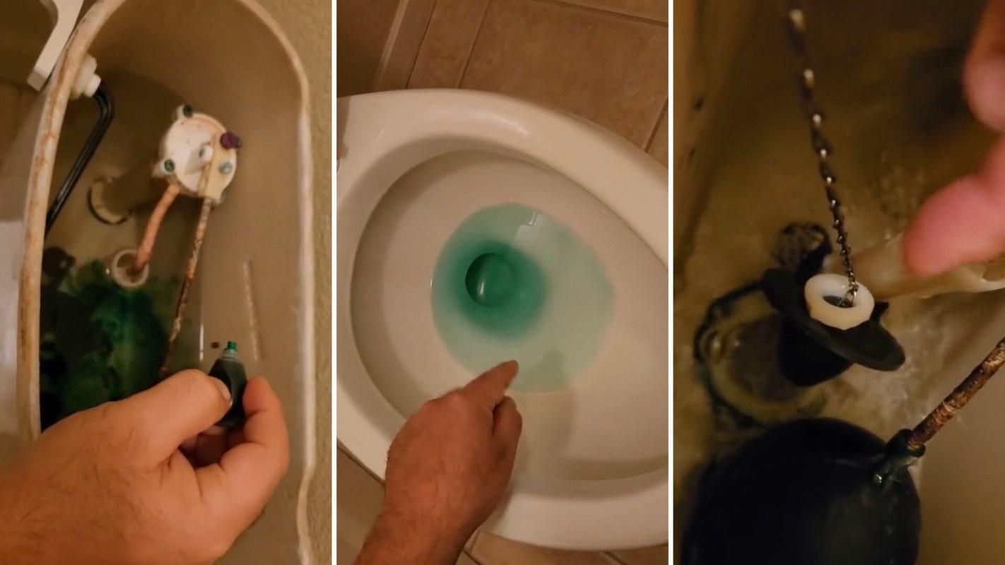 "Who knew food coloring could be a game changer for home improvement!?"