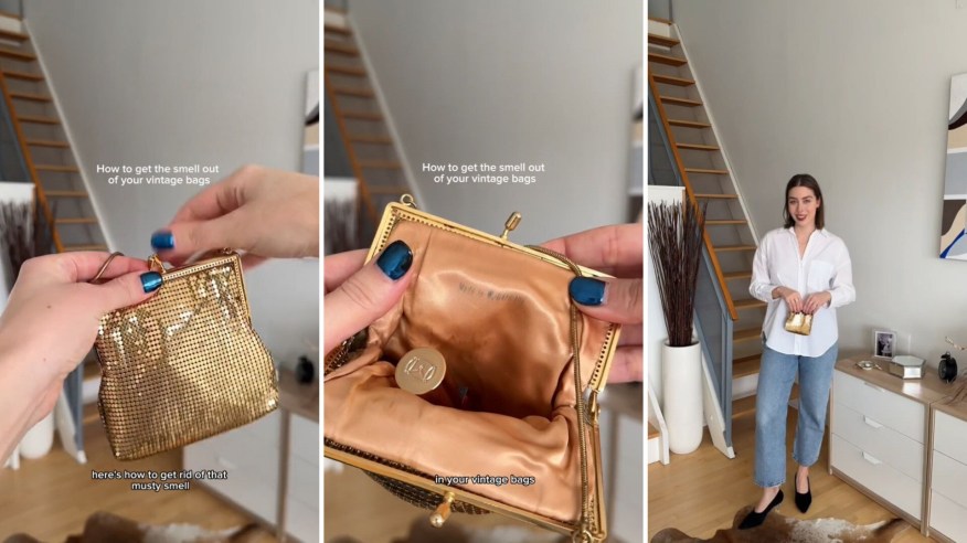how to get cigarette smell out of purse Remove Odor from a Vintage Coach Quickly Shopper shares simple method to