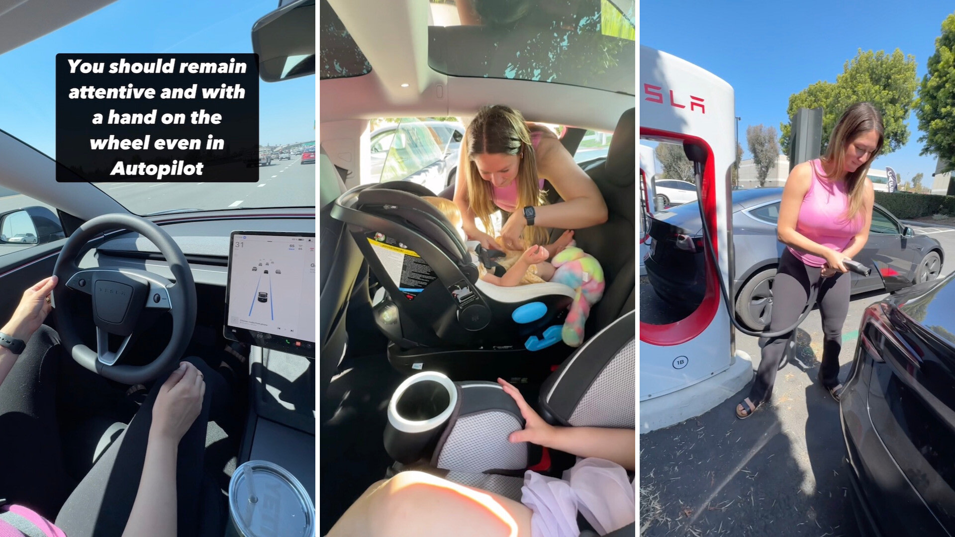EV driving mom shares why Teslas are the perfect family vehicles Best car I ve ever had