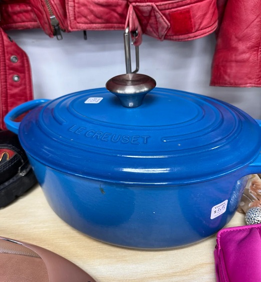 Frugal shopper thrilled after discovering Le Creuset Dutch oven in