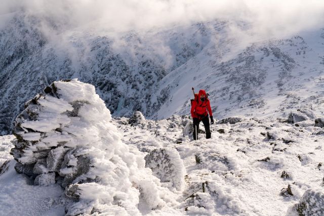 The two hikers called 911, and operators attempted to use GPS coordinates to guide them back to the trail.