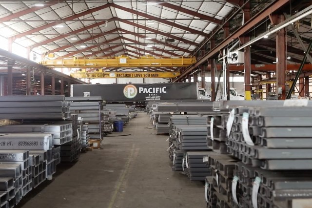 The company is treading new territory in the steel industry.