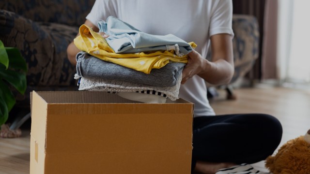 Some of the items that you can recycle ... include jackets, socks, shoes, shirts, linens, purses, backpacks, and more.